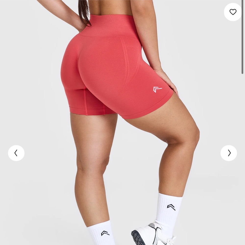 Oner Active Effortless Seamless Shorts - Sweet Red